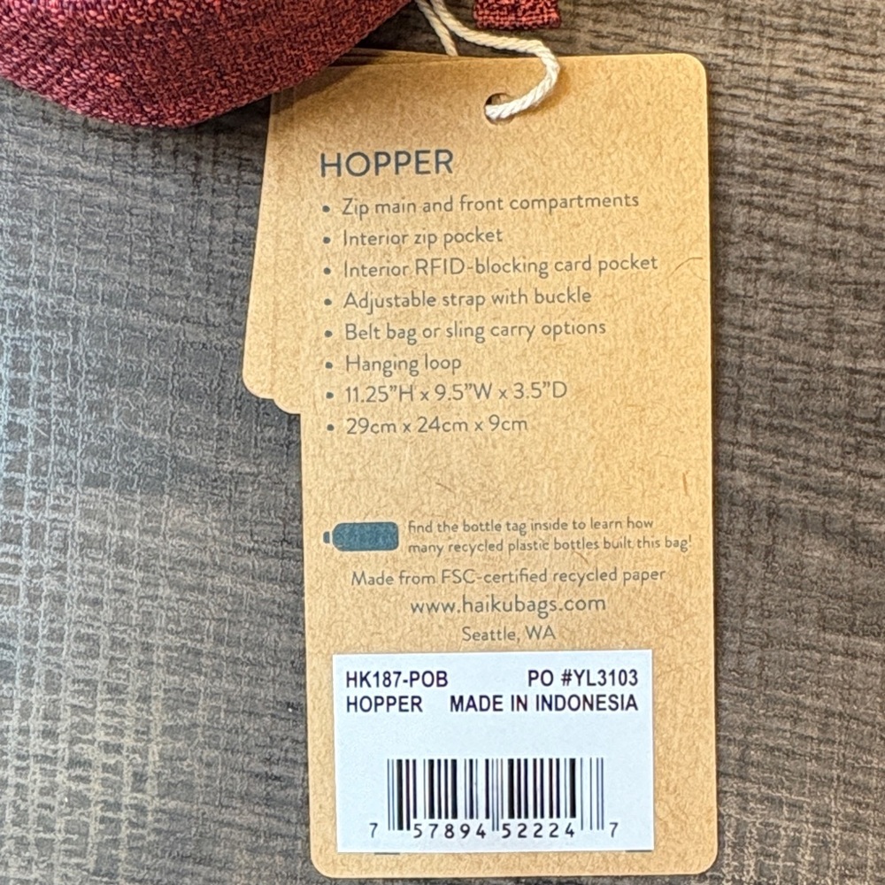 Haiku Hopper Belt Bag - Picture 4 of 6
